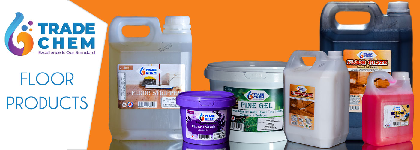Trade Chem | Floor Glaze | Floor Polish | Floor Stripper | Pine Gel | Tile and Grout